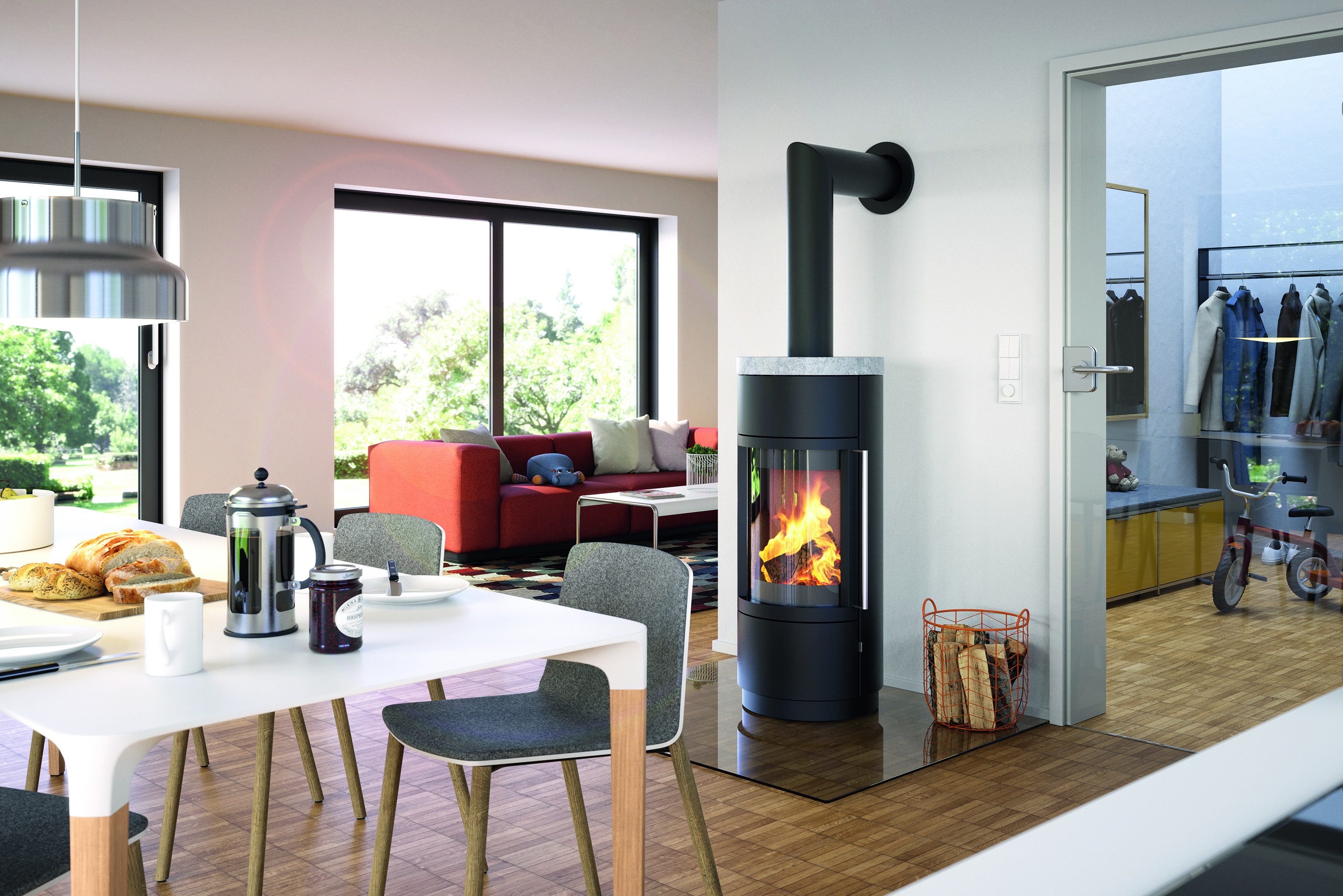 Sie suchen einen Kamin- oder Pelletofen?